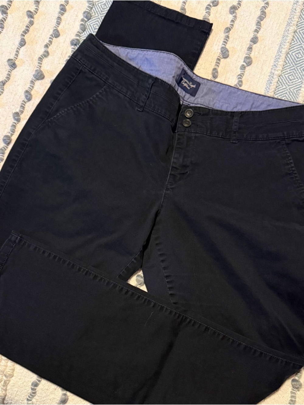 AMERICAN EAGLE black trousers